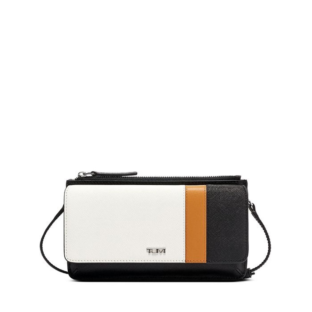 NWT: Tumi Belden Crossbody Wallet in Colorblock